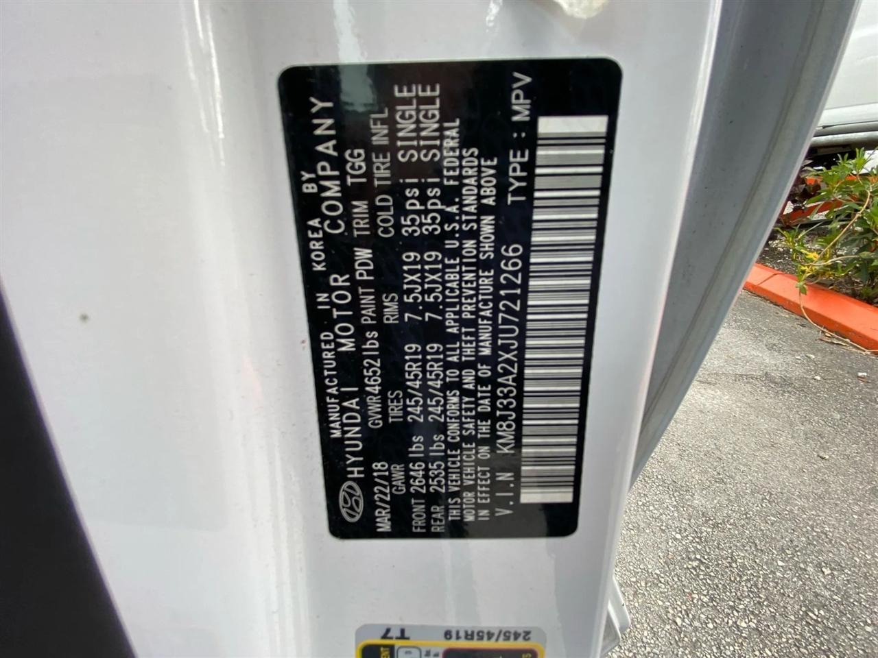 Hyundai Tucson Limited 2018