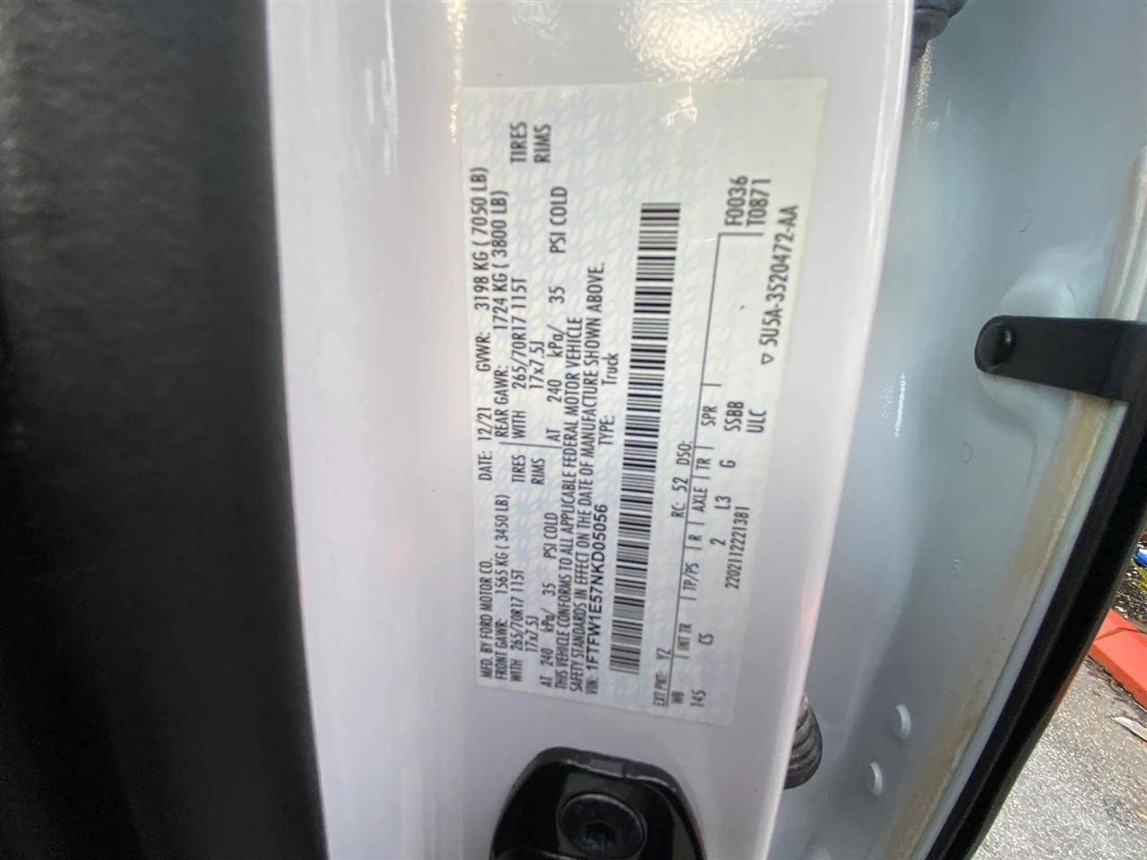 Ford F-150 XL SuperCrew 5.5-ft. Bed 4WD 2022