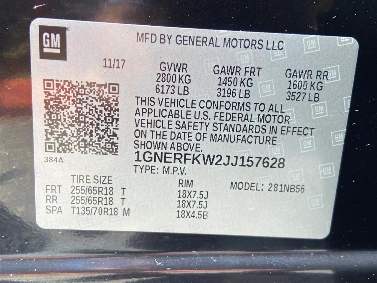 Chevrolet Traverse LS FWD 2018