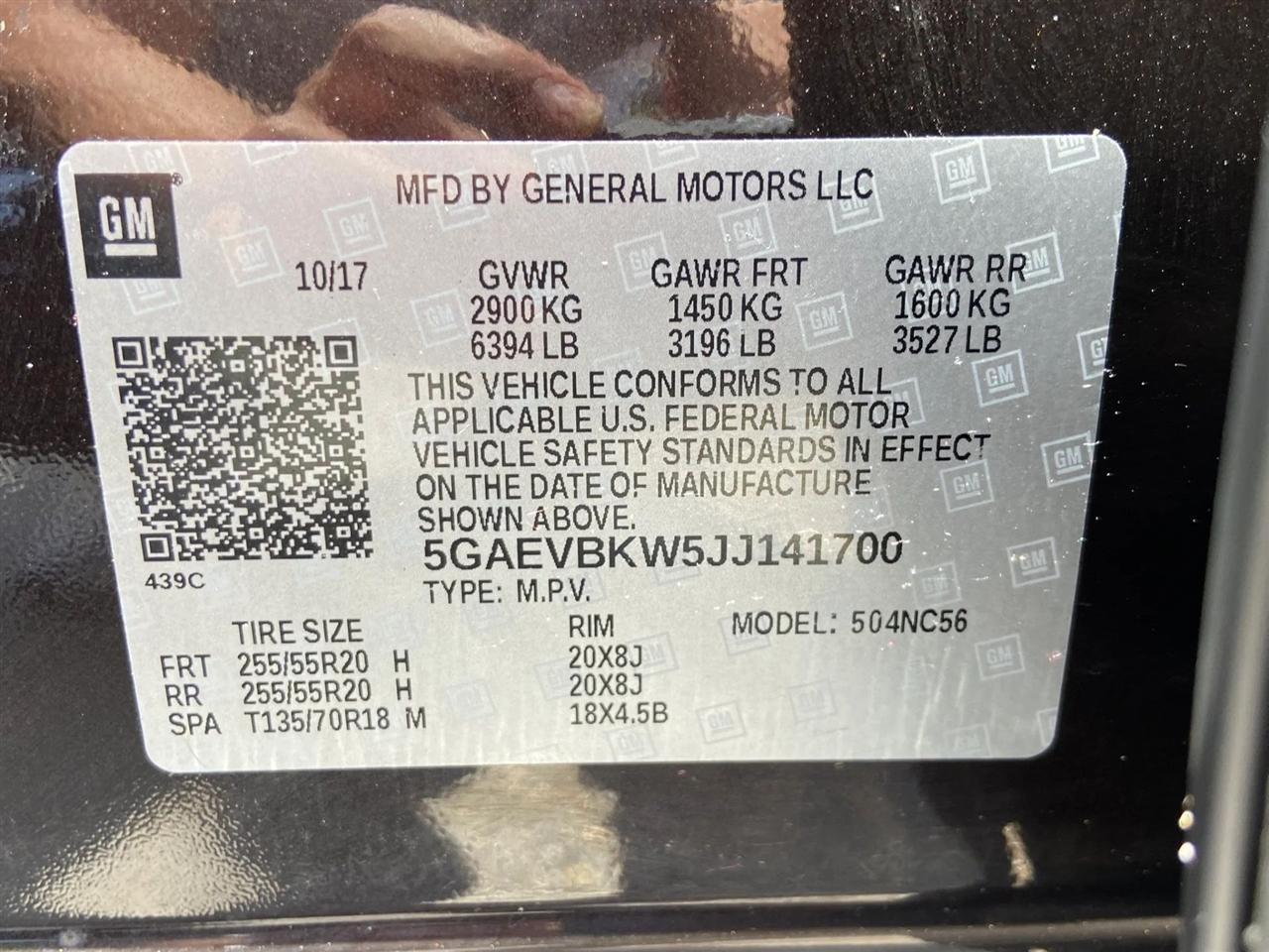 Buick Enclave Premium AWD 2018