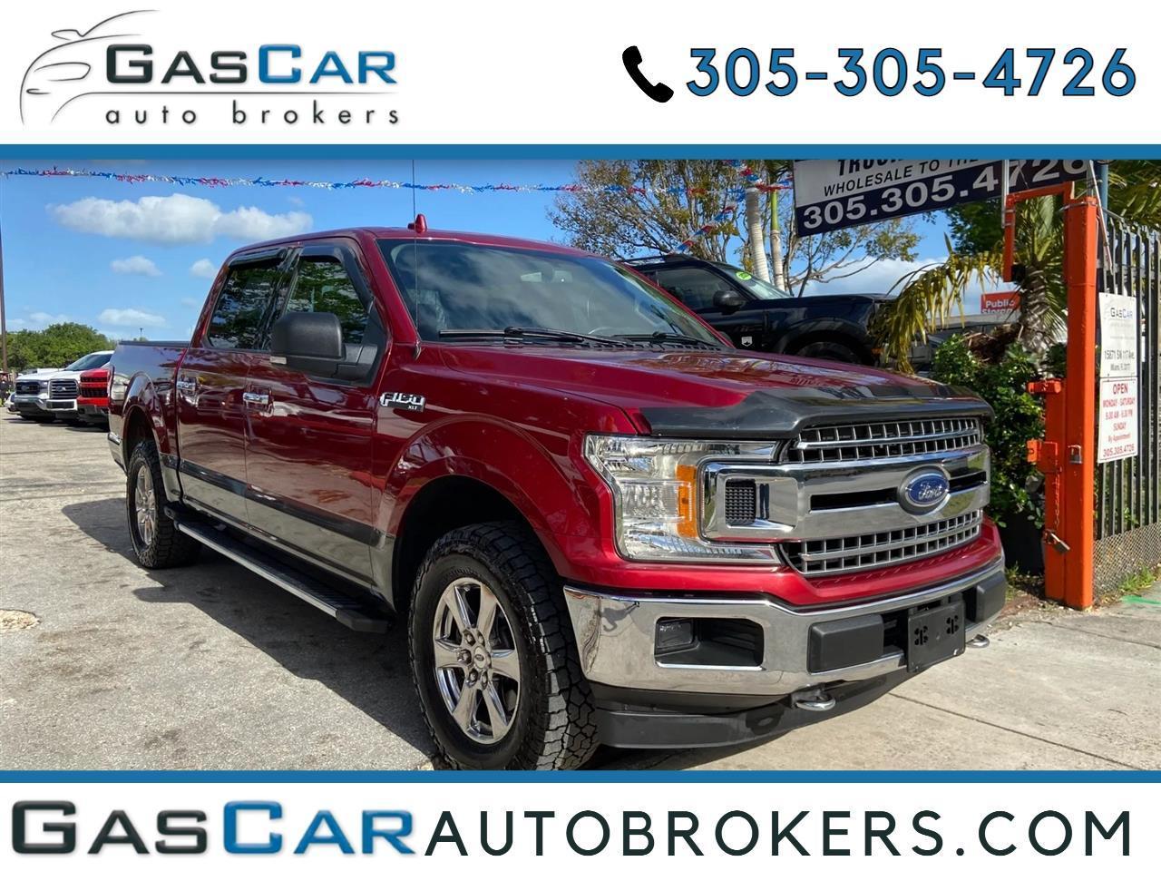 2018 Ford F-150 XLT SuperCrew 5.5-ft. Bed 4WD