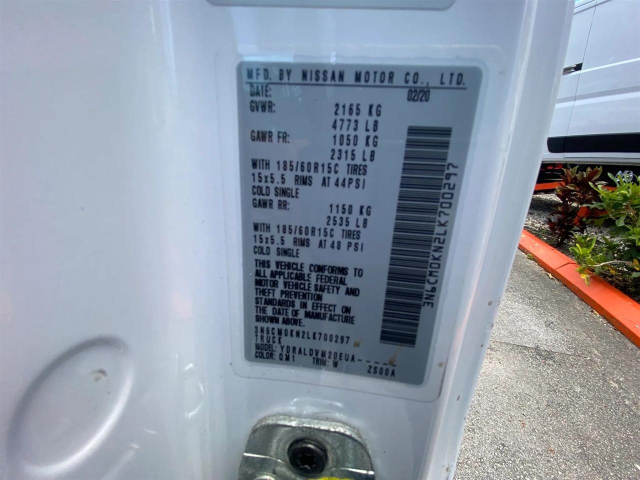 Nissan NV200 S 2020