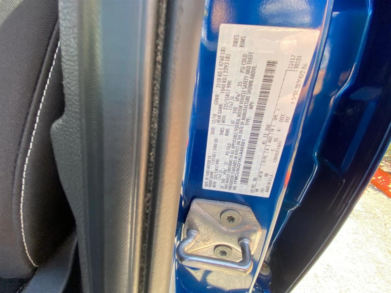 Ford Escape SE 4WD 2019
