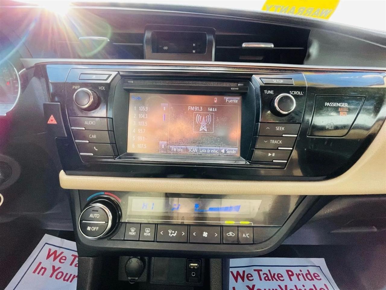 Toyota Corolla S Premium CVT 2015