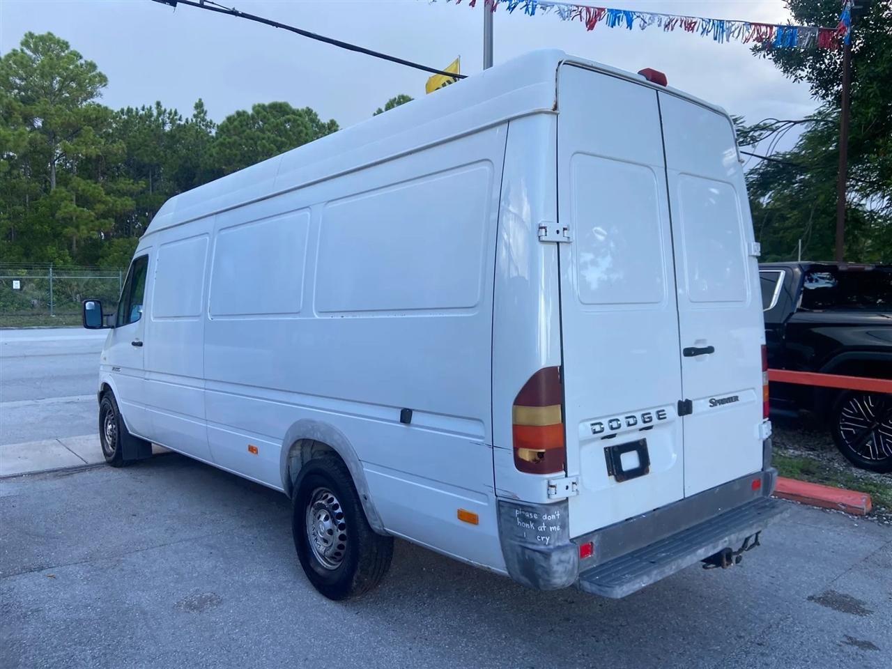Dodge Sprinter Van 2500 Super High Ceiling 158-in. WB 2003