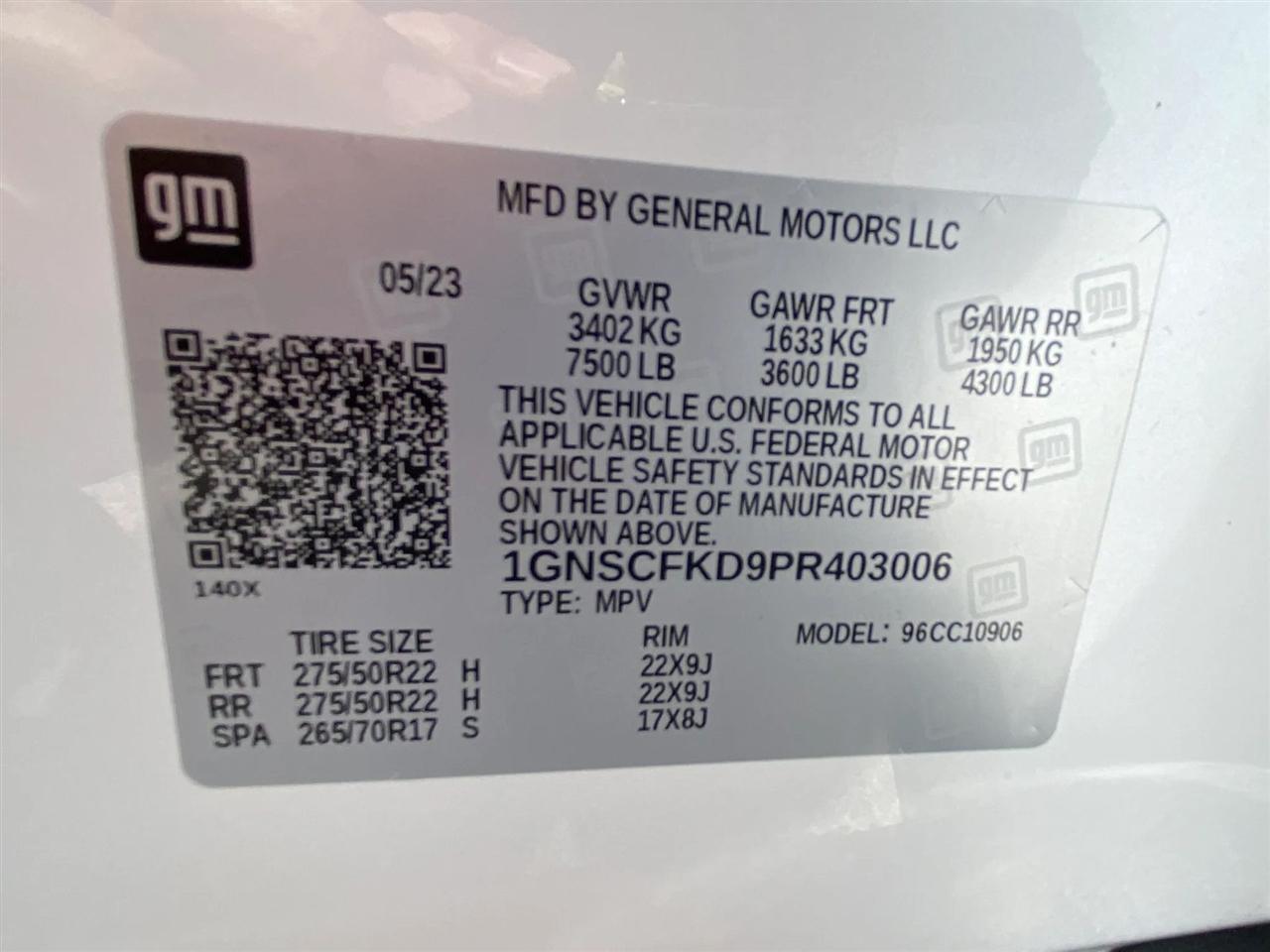 Chevrolet Suburban Premier 2023