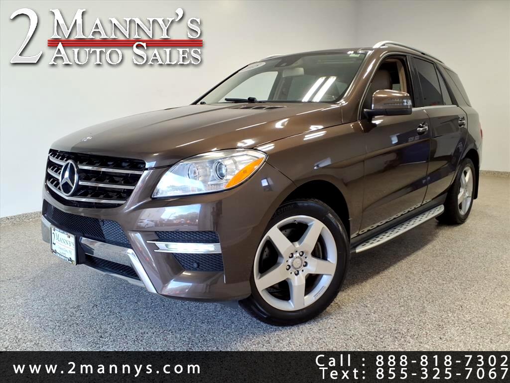 2015 Mercedes-Benz M-Class 4MATIC 4dr ML 400
