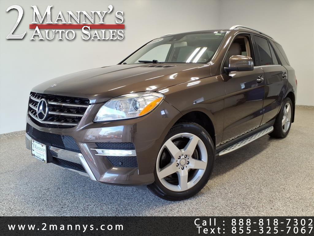 2015 Mercedes-Benz M-Class 4MATIC 4dr ML 400