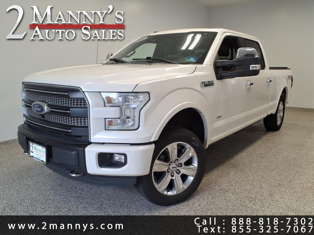 2015 Ford F-150 4WD SuperCrew 157" Platinum