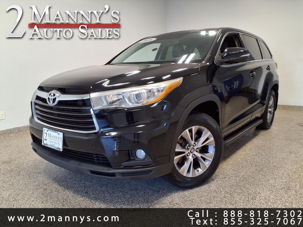 2016 Toyota Highlander AWD 4dr V6 LE Plus (Natl)