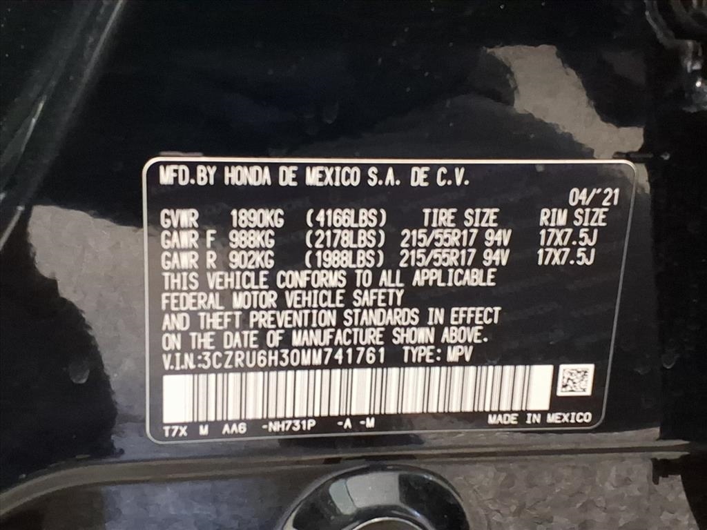 Honda HR-V LX AWD CVT 2021