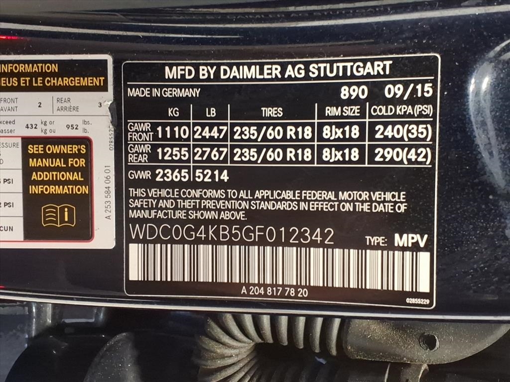 Mercedes-Benz GLC 4MATIC 4dr GLC 300 2016