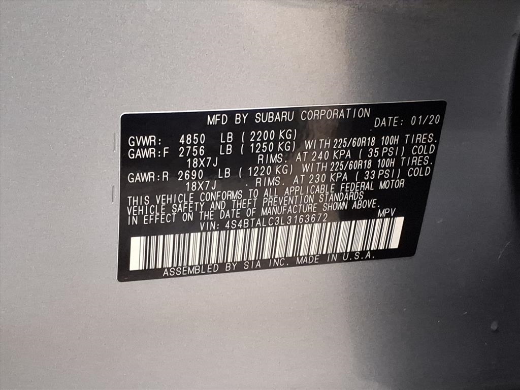 Subaru Outback Limited CVT 2020