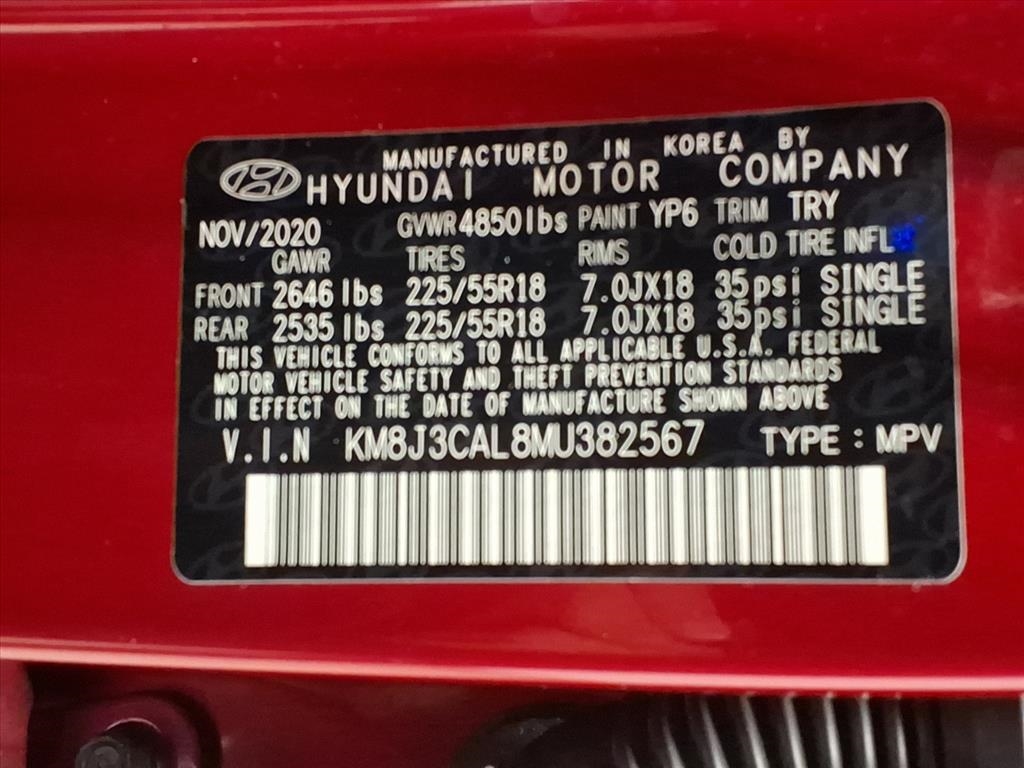 Hyundai Tucson Ultimate AWD 2021