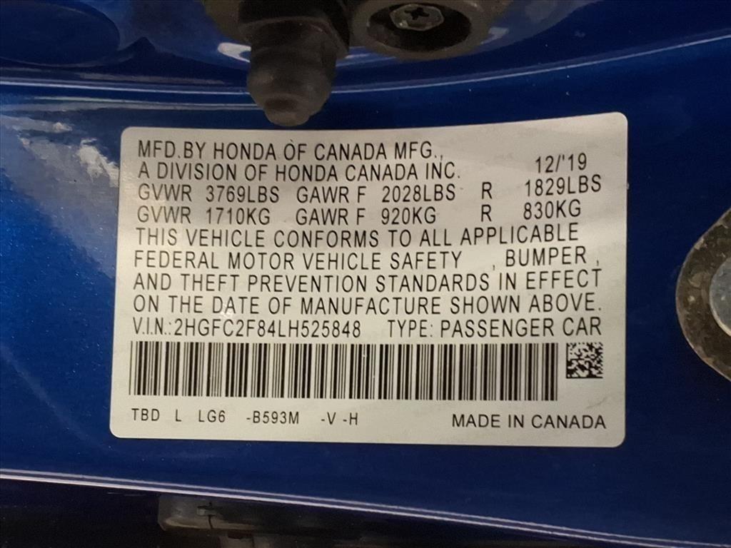 Honda Civic Sedan Sport CVT 2020