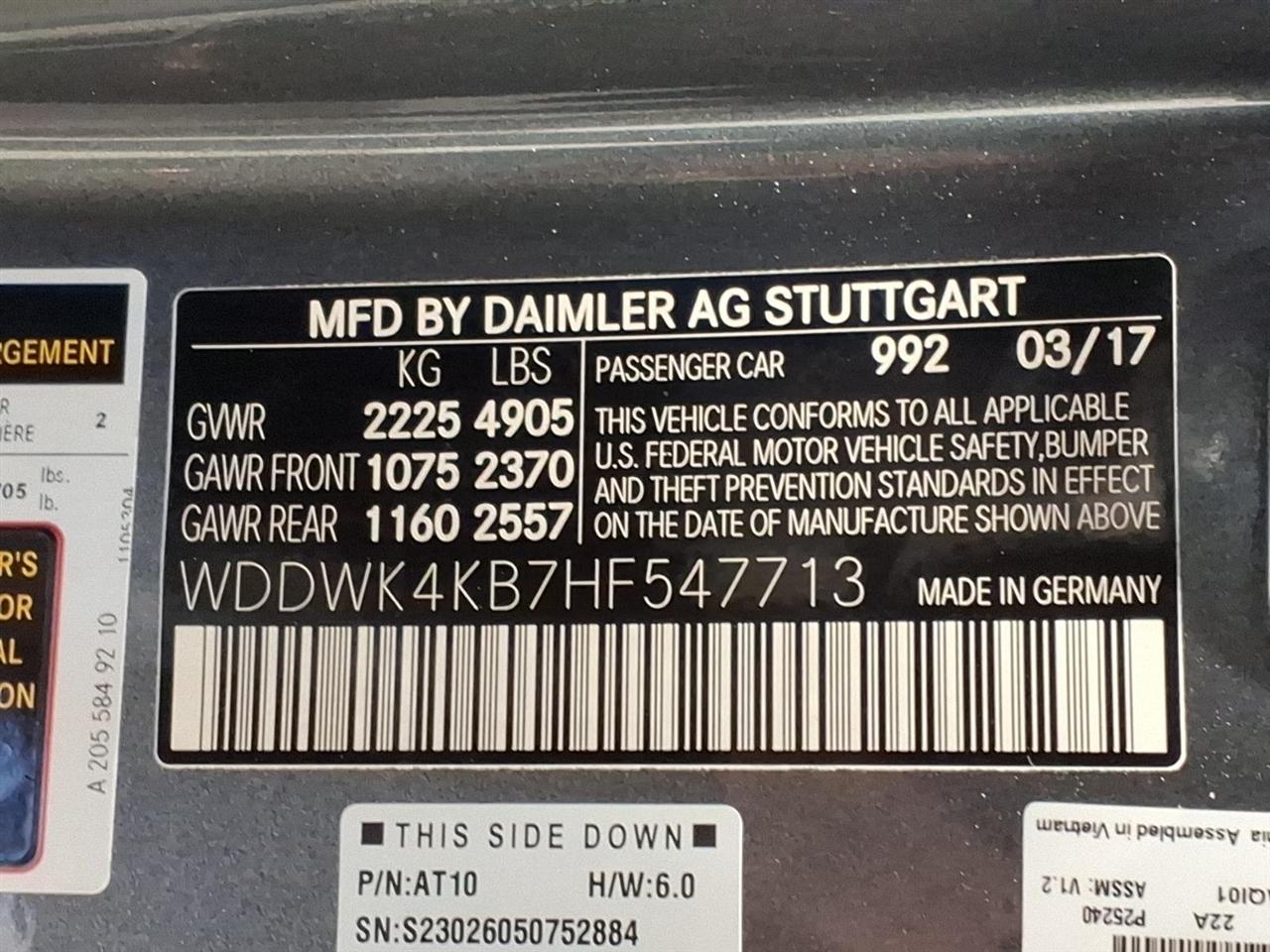 Mercedes-Benz C-Class C 300 4MATIC Cabriolet 2017