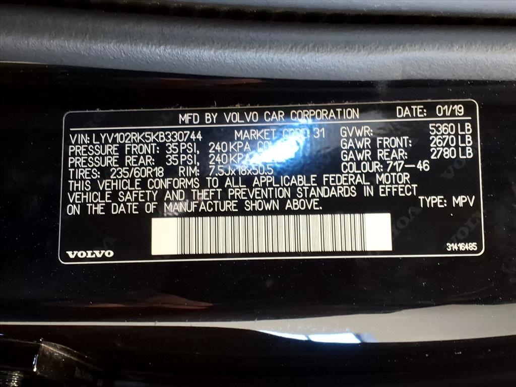 Volvo XC60 T5 AWD Momentum 2019