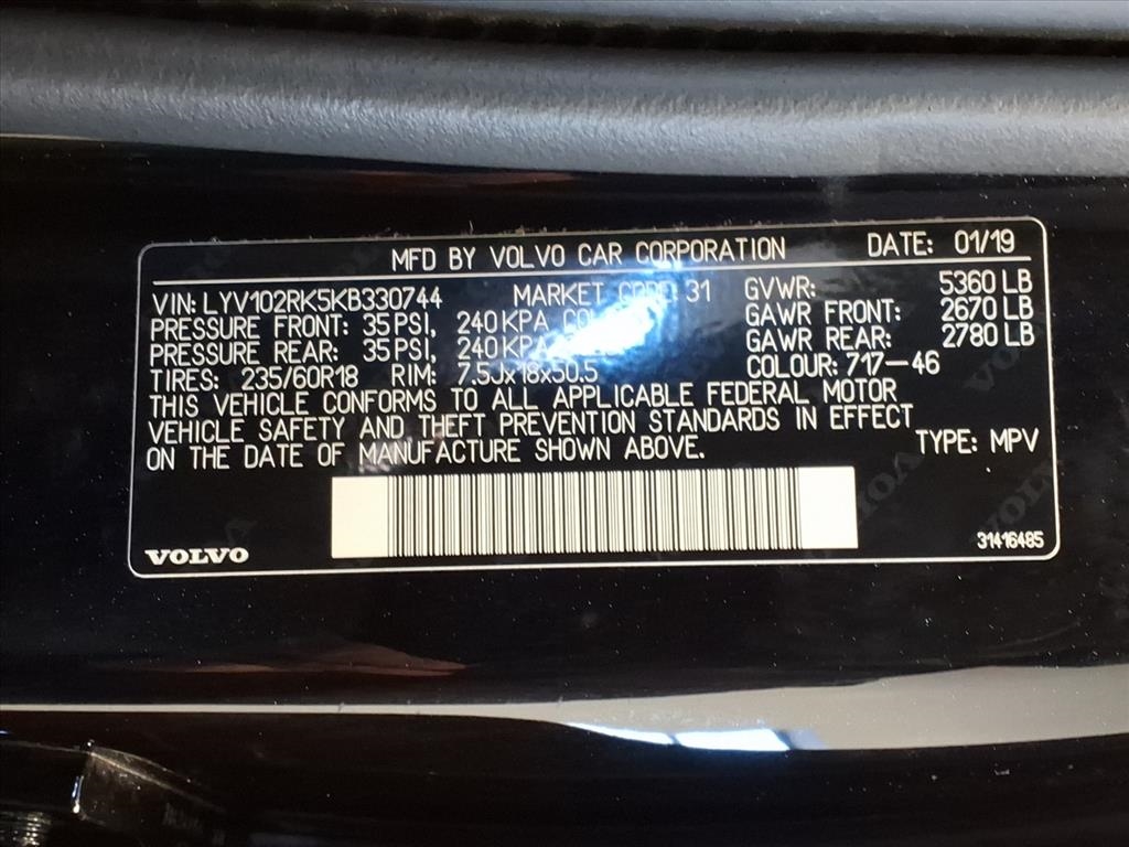 Volvo XC60 T5 AWD Momentum 2019