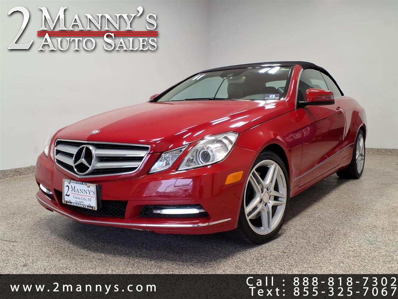 2011 Mercedes-Benz E-Class 2dr Cabriolet E 350 RWD