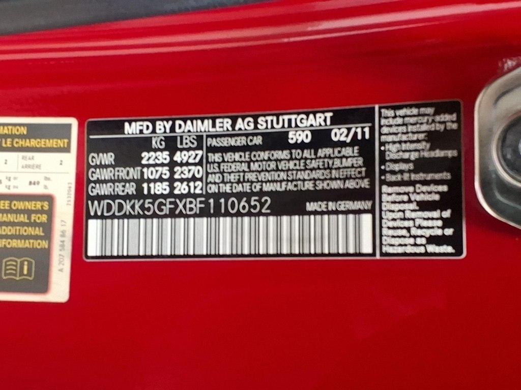 Mercedes-Benz E-Class 2dr Cabriolet E 350 RWD 2011