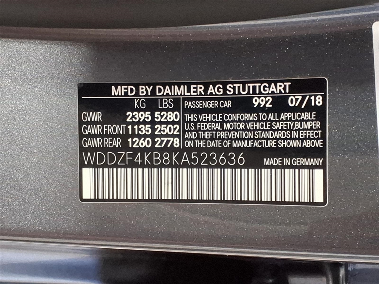 Mercedes-Benz E-Class E 300 4MATIC Sedan 2019