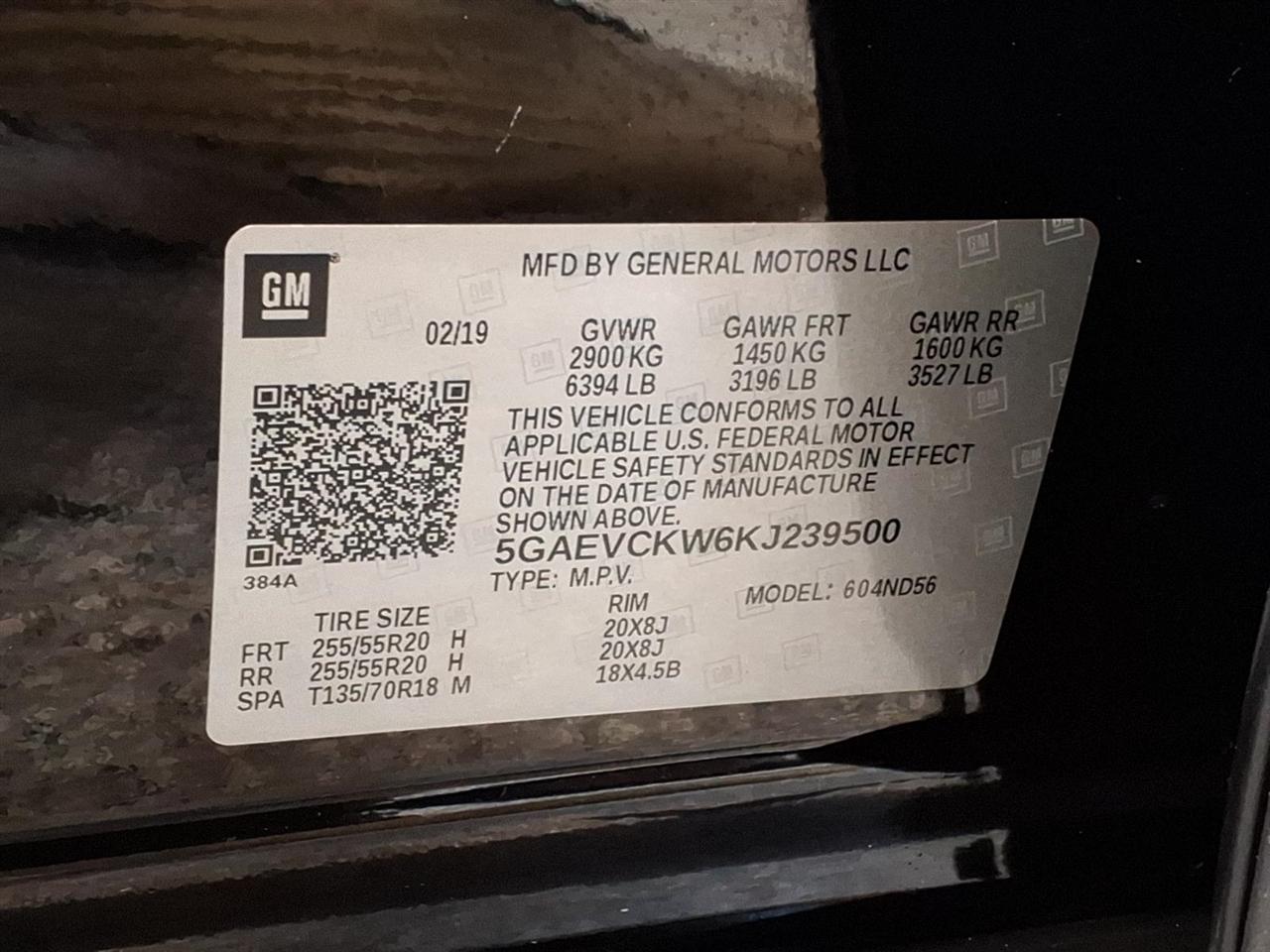 Buick Enclave AWD 4dr Avenir 2019