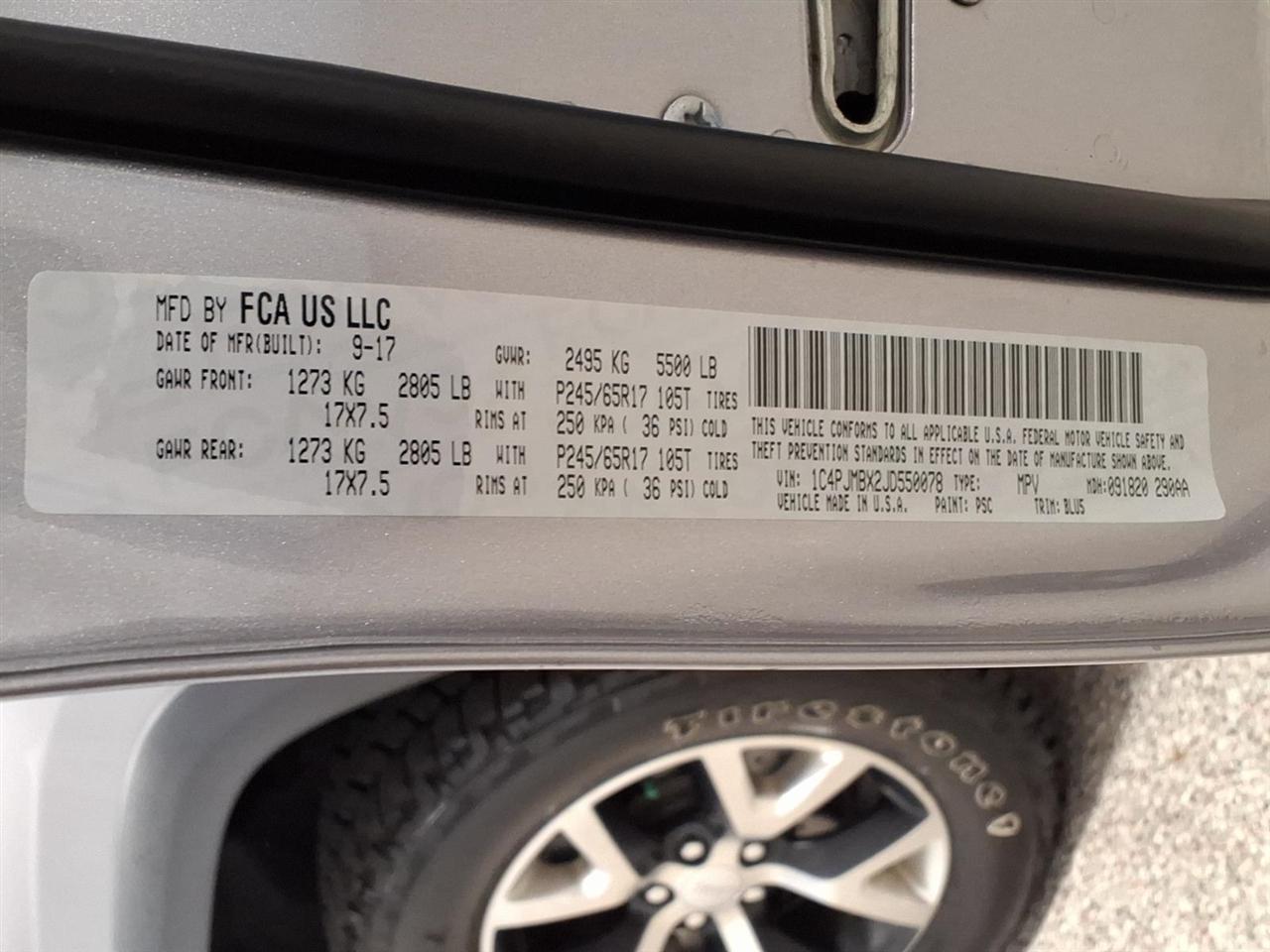 Jeep Cherokee Trailhawk 4x4 2018