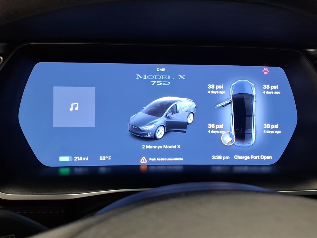 Tesla Model X 75D 4D SUV AWD 2017