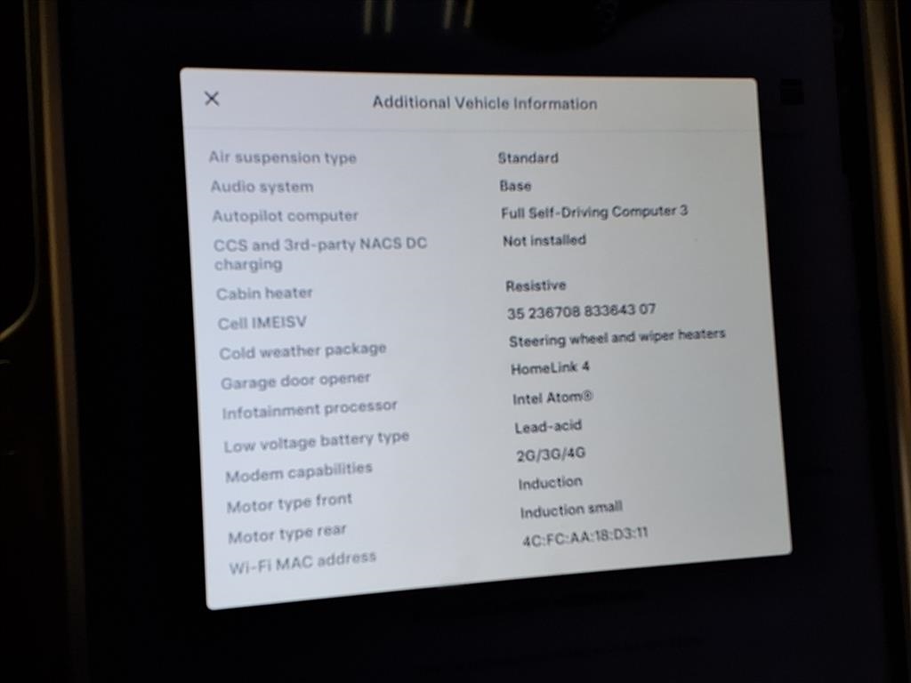 Tesla Model X 75D 4D SUV AWD 2017