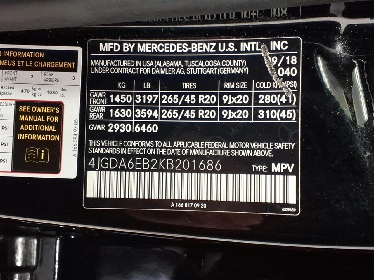 Mercedes-Benz GLE AMG GLE 43 4MATIC SUV 2019