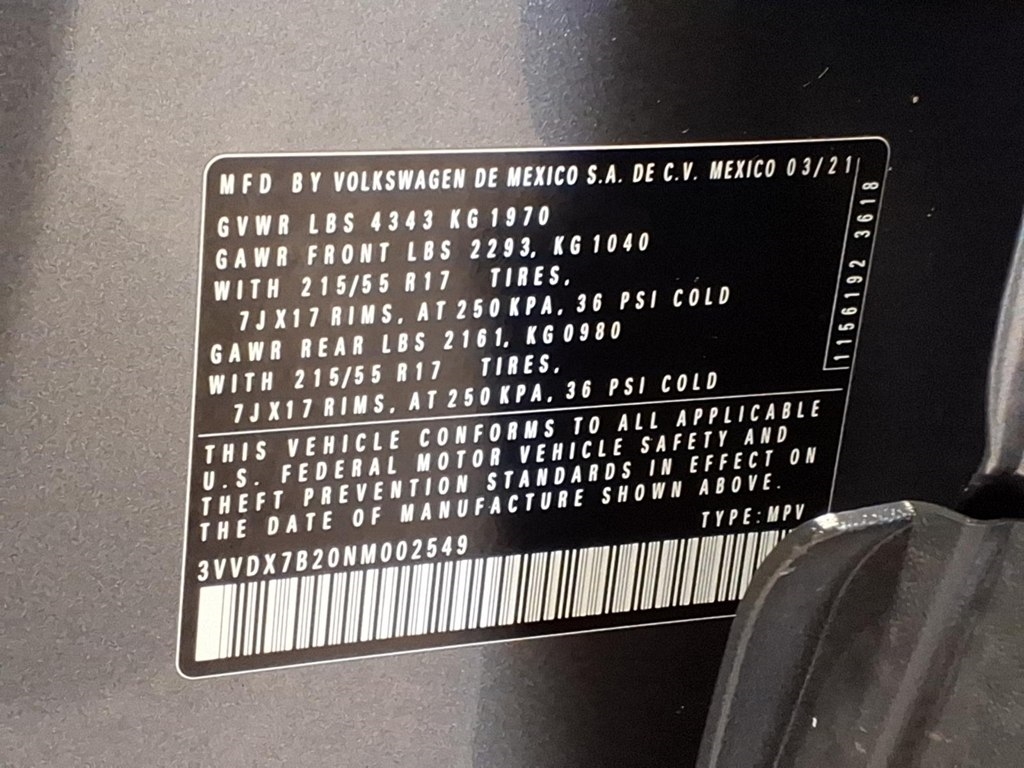 Volkswagen Taos S FWD 2022