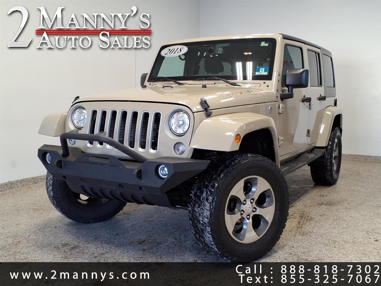 2018 Jeep Wrangler JK Unlimited Sahara 4x4