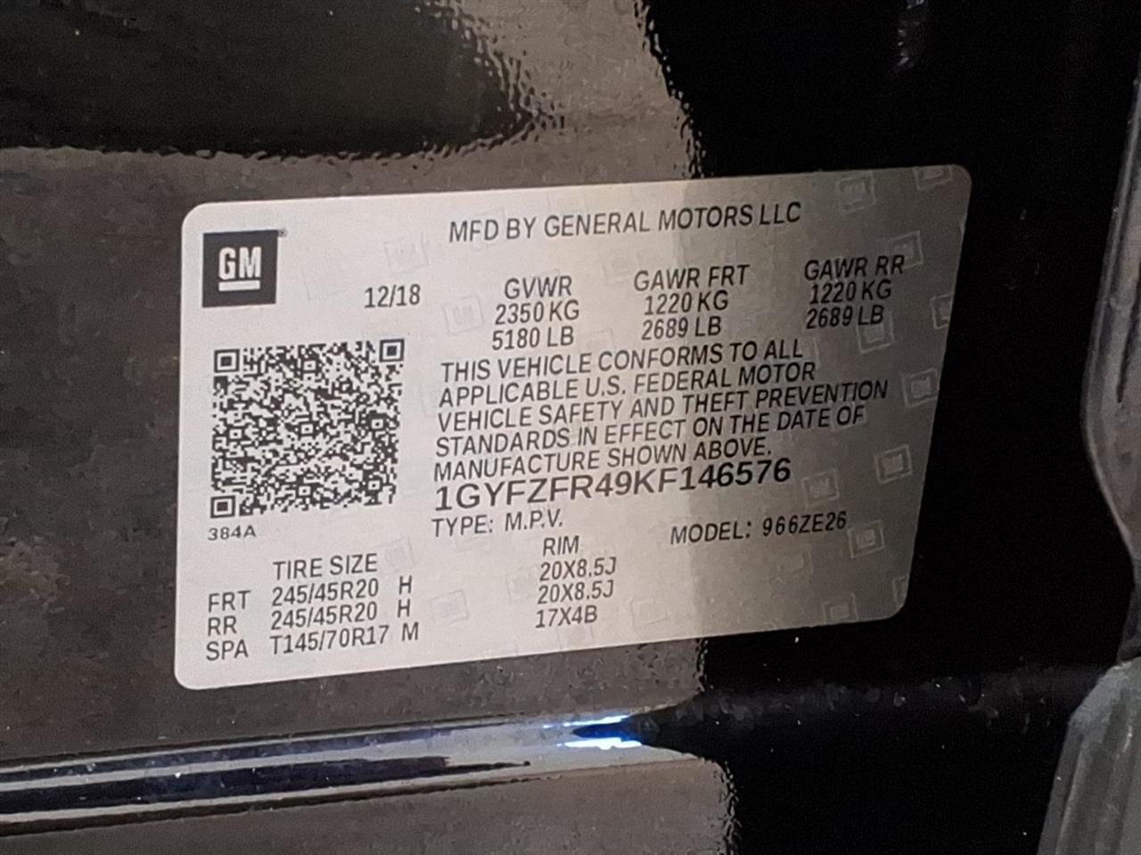 Cadillac XT4 AWD 4dr Sport 2019