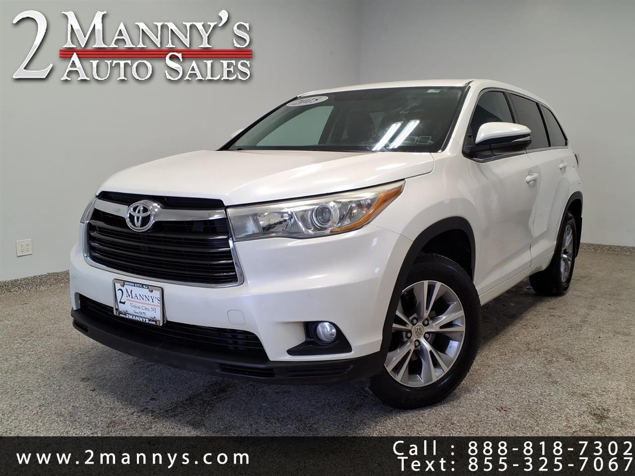 2015 Toyota Highlander AWD 4dr V6 LE (Natl)