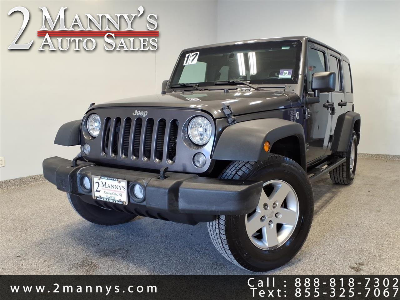 Jeep Wrangler Unlimited Sport S 4x4 2017