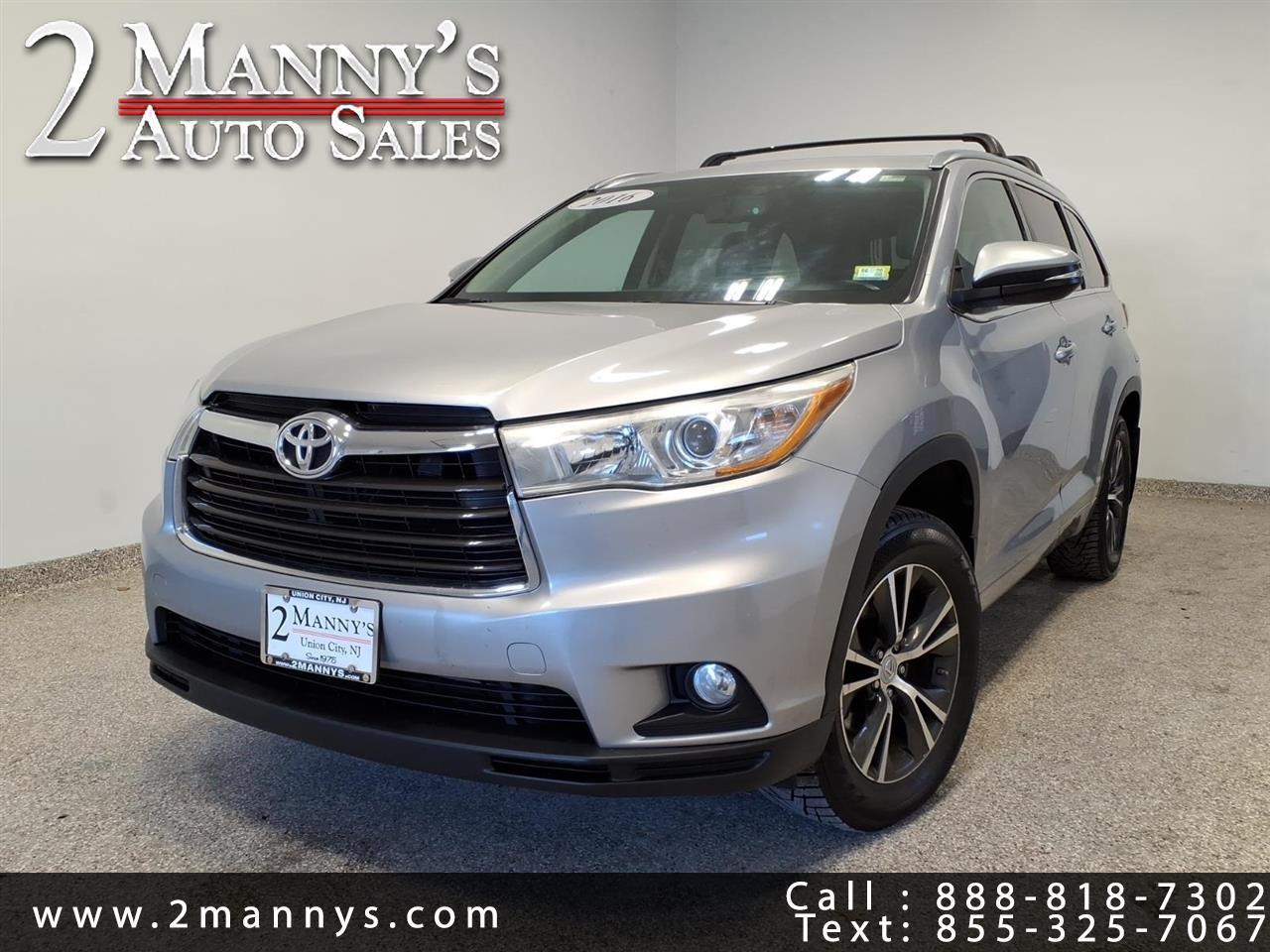 2016 Toyota Highlander AWD 4dr V6 XLE (Natl)