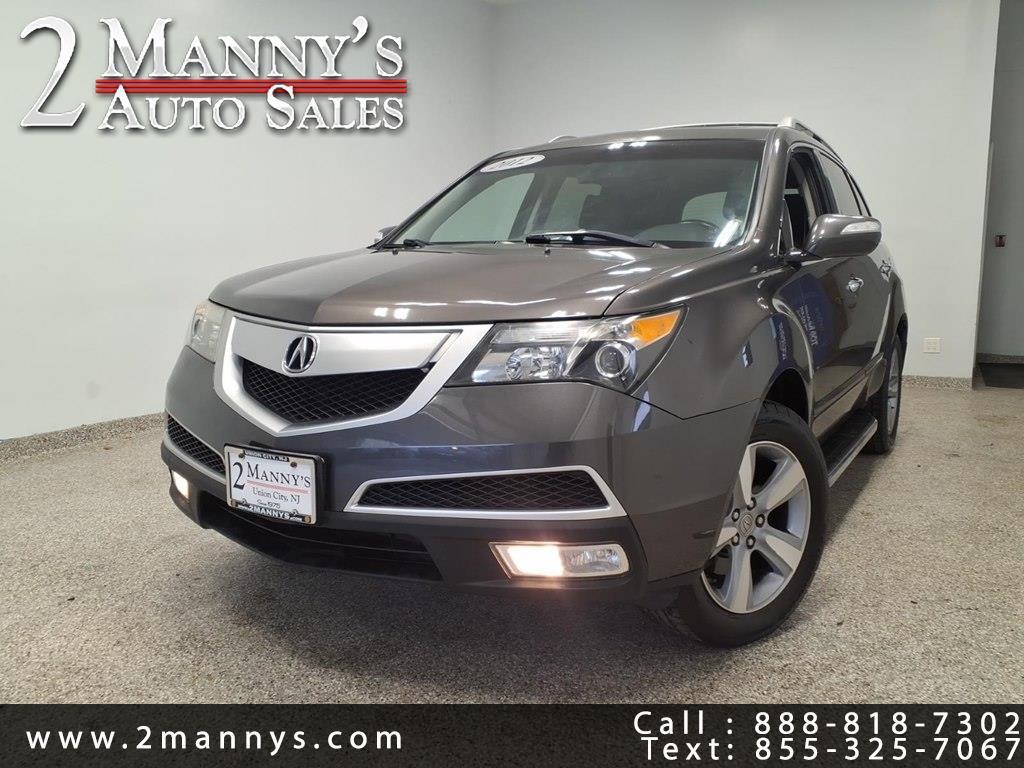 2012 Acura MDX AWD 4dr Tech Pkg