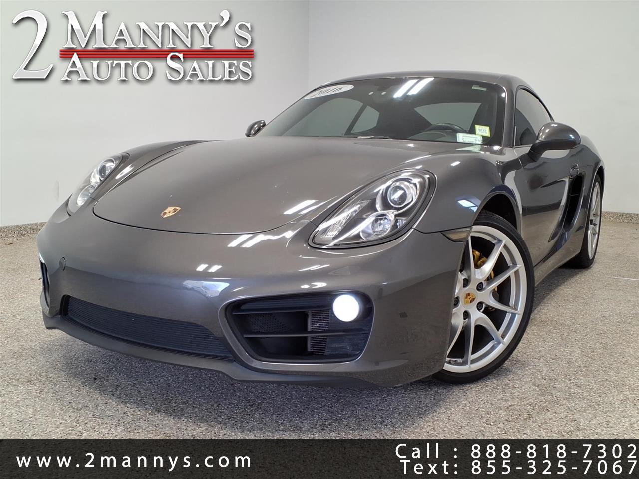 2016 Porsche Cayman 2dr Cpe