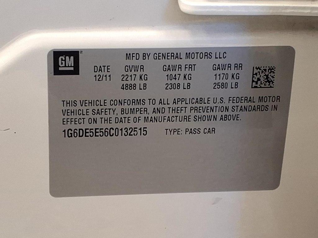 Cadillac CTS Sedan 4dr Sdn 3.0L Luxury RWD 2012