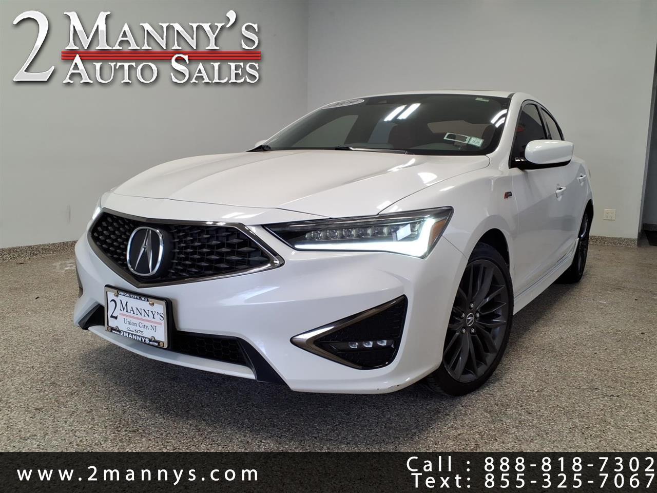 2019 Acura ILX Sedan w/Premium/A-Spec Pkg
