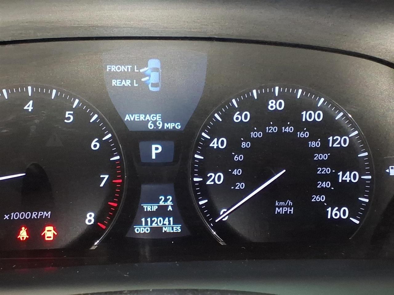 Lexus LS 460 4dr Sdn AWD 2012