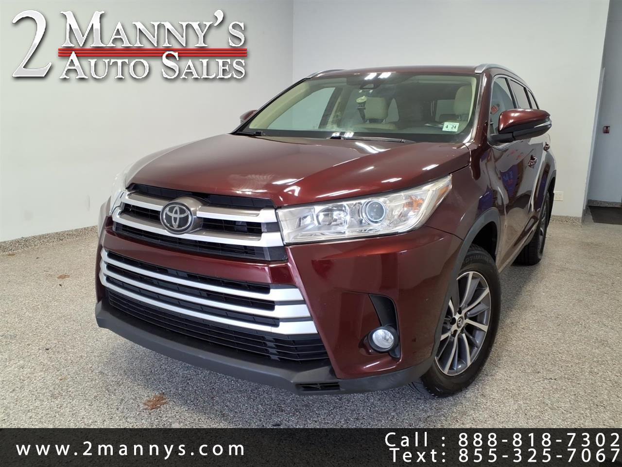 2019 Toyota Highlander XLE AWD V6