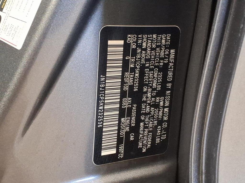 Nissan Rogue Sport FWD S 2019