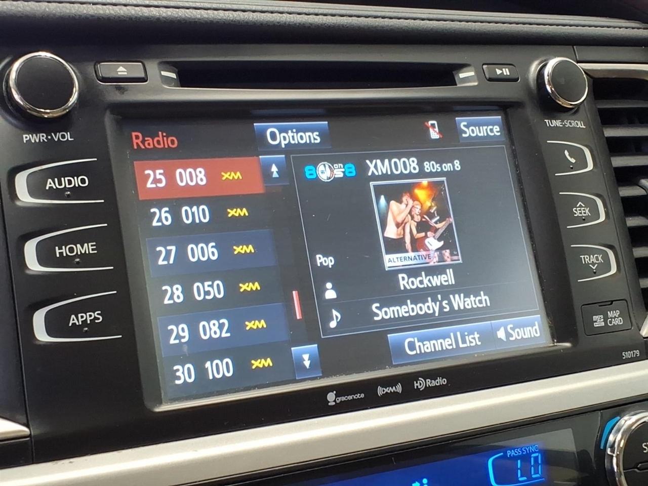 Toyota Highlander XLE AWD V6 2018