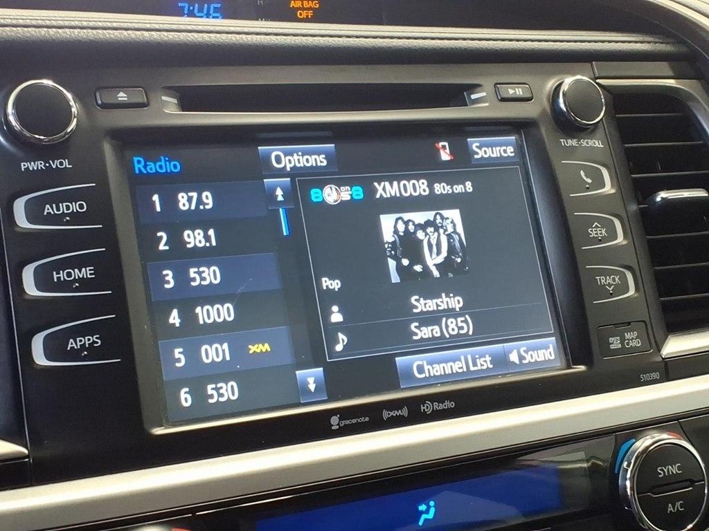 Toyota Highlander XLE AWD V6 2019