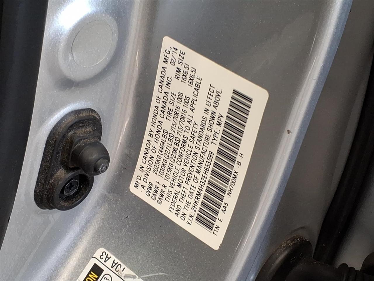 Honda CR-V AWD 5dr LX 2014