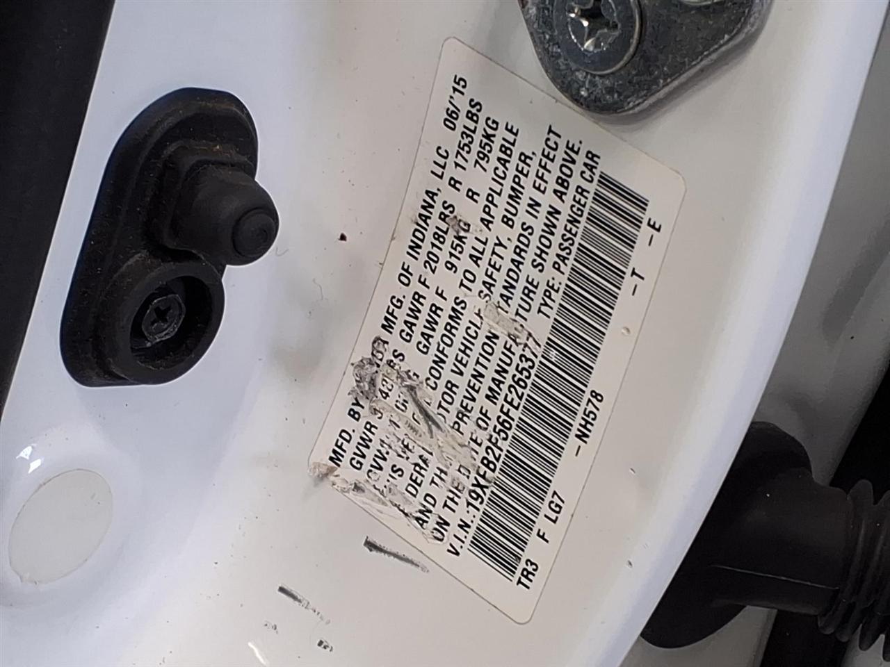 Honda Civic Sedan 4dr CVT LX 2015