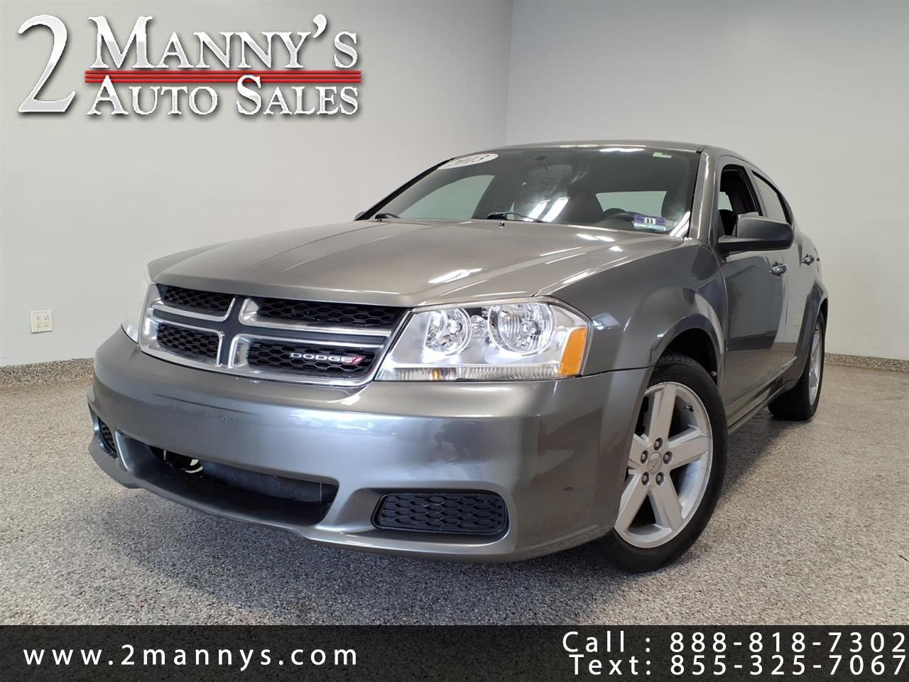 2013 Dodge Avenger 4dr Sdn SE