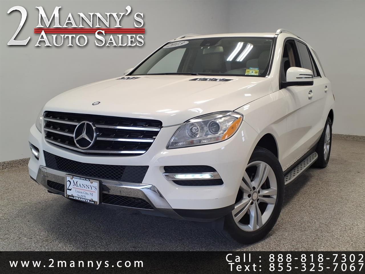 2013 Mercedes-Benz M-Class 4MATIC 4dr ML 350