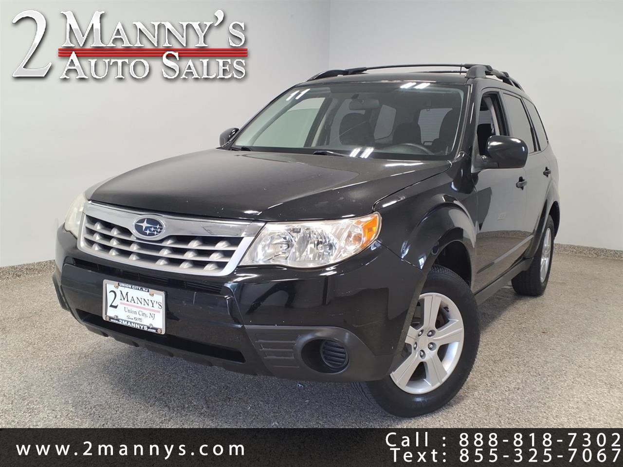 2011 Subaru Forester 4dr Man 2.5X w/Alloy Wheel Value Pkg